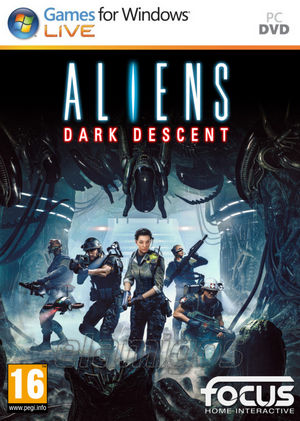 ปกเกม Aliens Dark Descent