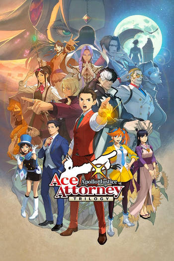 ปกเกม Apollo Justice Ace Attorney Trilogy