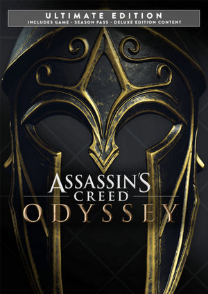 ปกเกม Assassins Creed Odyssey Ultimate Edition