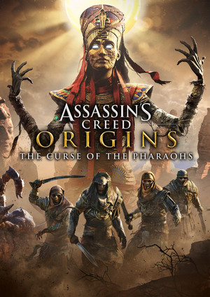 ปกเกม Assassins Creed Origins The Curse of the Pharaohs