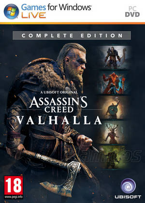 ปกเกม Assassins Creed Valhalla Complete Edition