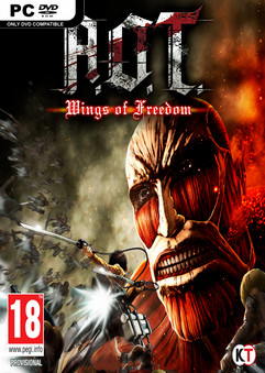 ปกเกม Attack on Titan Wings of Freedom