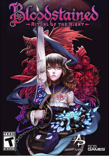 ปกเกม Bloodstained Ritual of the Night Classic II Dominiques Curse