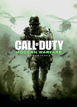 ปกเกม Call of Duty Modern Warfare Remastered
