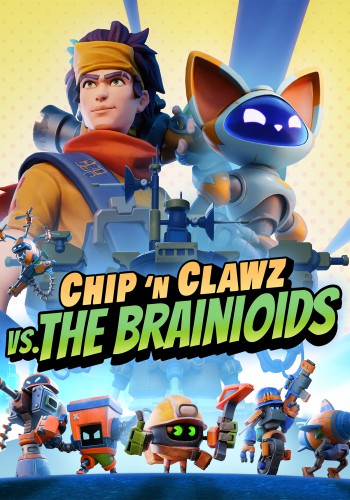 ปกเกม Chip n Clawz vs The Brainioids