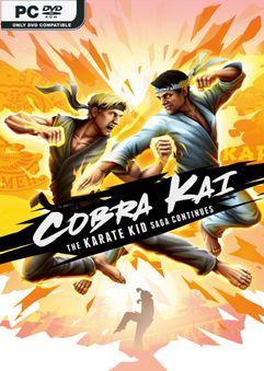 ปกเกม Cobra Kai The Karate Kid Saga Continues