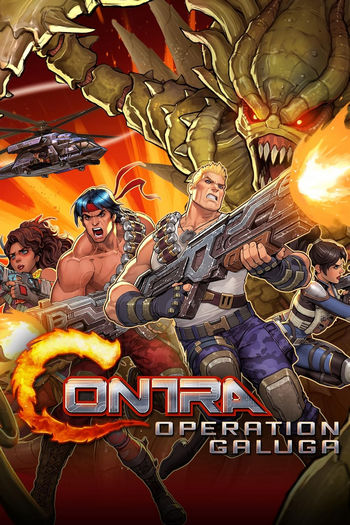 ปกเกม Contra Operation Galuga