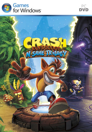 ปกเกม Crash Bandicoot N Sane Trilogy
