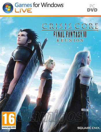 ปกเกม Crisis Core Final Fantasy VII Reunion