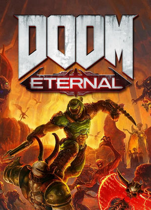 ปกเกม DOOM Eternal Deluxe Edition