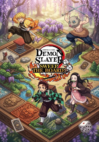 ปกเกม Demon Slayer Kimetsu no Yaiba Sweep the Board