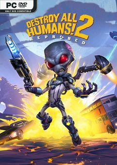 ปกเกม Destroy All Humans 2 Reprobed