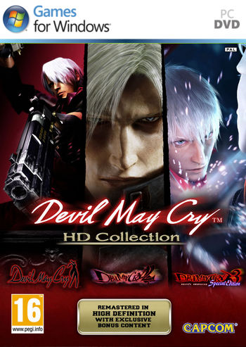 ปกเกม Devil May Cry HD Collection