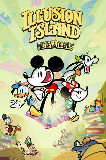 ปกเกม Disney Illusion Island Starring Mickey And Friends