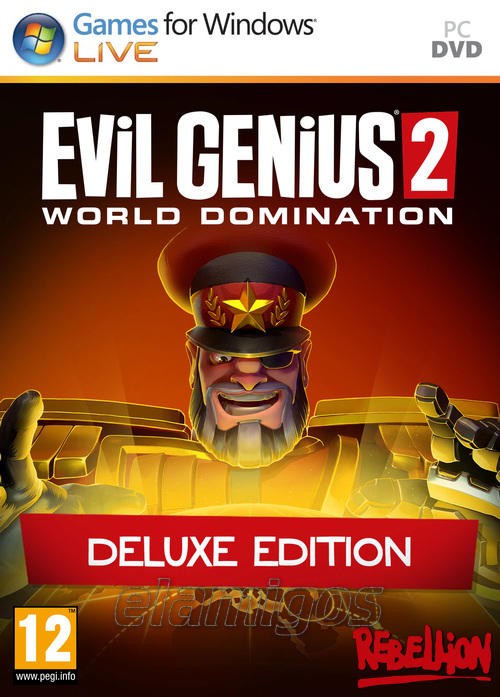 ปกเกม Evil Genius 2 World Domination Deluxe Edition