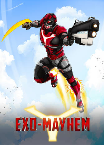 ปกเกม Exo Mayhem