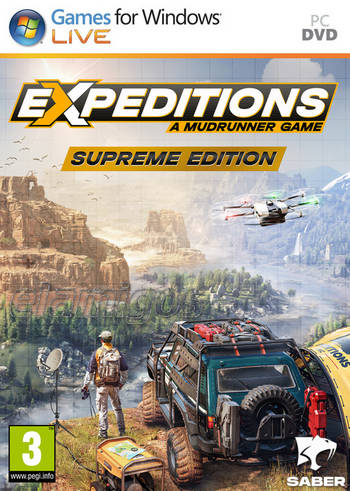 ปกเกม Expeditions A MudRunner Game Supreme Edition