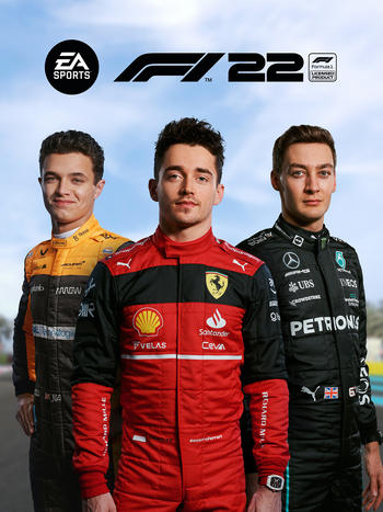 ปกเกม F1 22