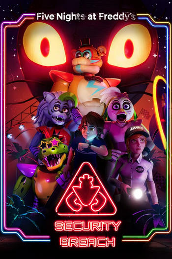 ปกเกม Five Nights at Freddys Security Breach