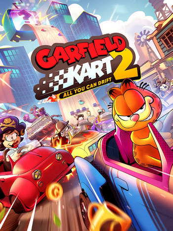 ปกเกม Garfield Kart 2 All You Can Drift