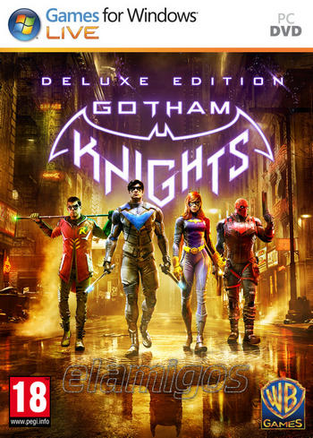 ปกเกม Gotham Knights Deluxe Edition