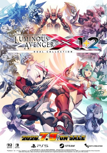 ปกเกม Gunvolt Chronicles Luminous Avenger Ix 1 Plus 2 Dual Collection