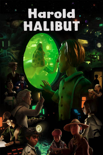 ปกเกม Harold Halibut