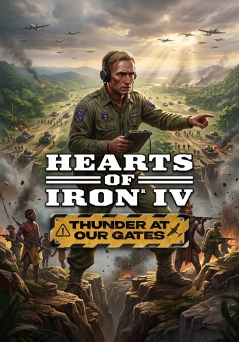 ปกเกม Hearts of Iron IV Thunder at Our Gates