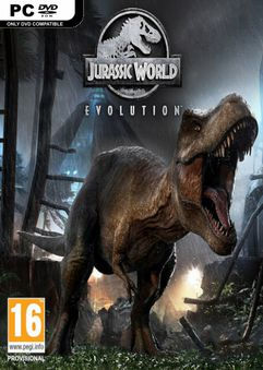 ปกเกม Jurassic World Evolution