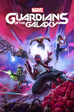 ปกเกม Marvels Guardians of the Galaxy