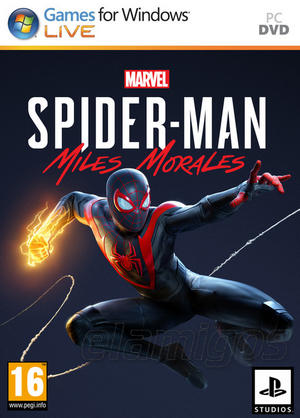 ปกเกม Marvels Spider-Man Miles Morales