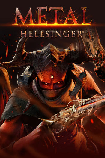 ปกเกม Metal Hellsinger