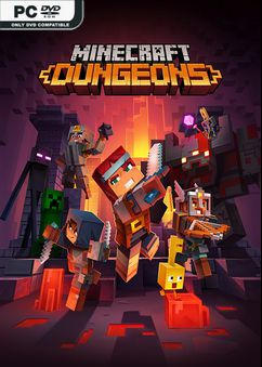 ปกเกม Minecraft Dungeons