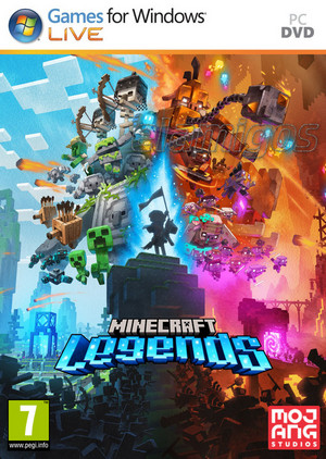 ปกเกม Minecraft Legends