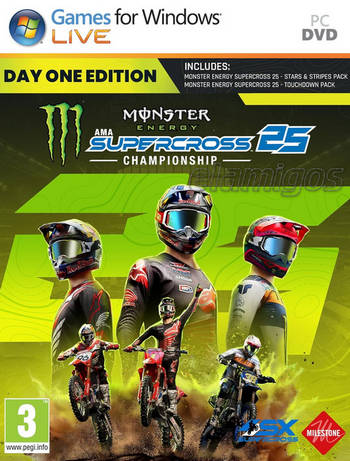 ปกเกม Monster Energy Supercross 25