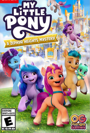 ปกเกม My Little Pony A Zephyr Heights Mystery