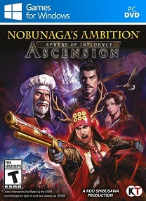 ปกเกม NOBUNAGAS AMBITION Sphere of Influence Ascension