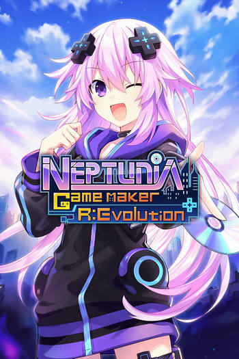 ปกเกม Neptunia Game Maker R Evolution Deluxe Edition