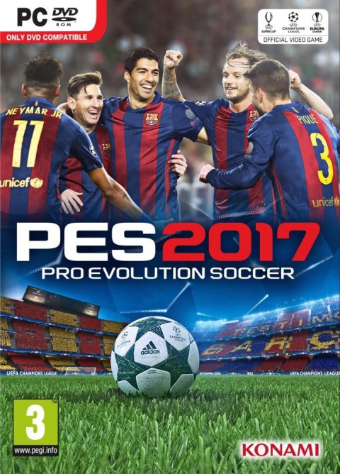 ปกเกม Pro Evolution Soccer 2017