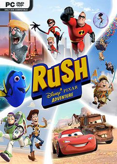 ปกเกม RUSH A Disney PIXAR Adventure