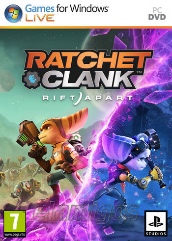 ปกเกม Ratchet and Clank Rift Apart