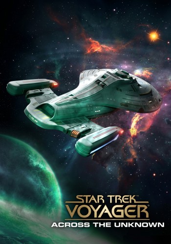 ปกเกม Star Trek Voyager Across the Unknown Delta Chronicles