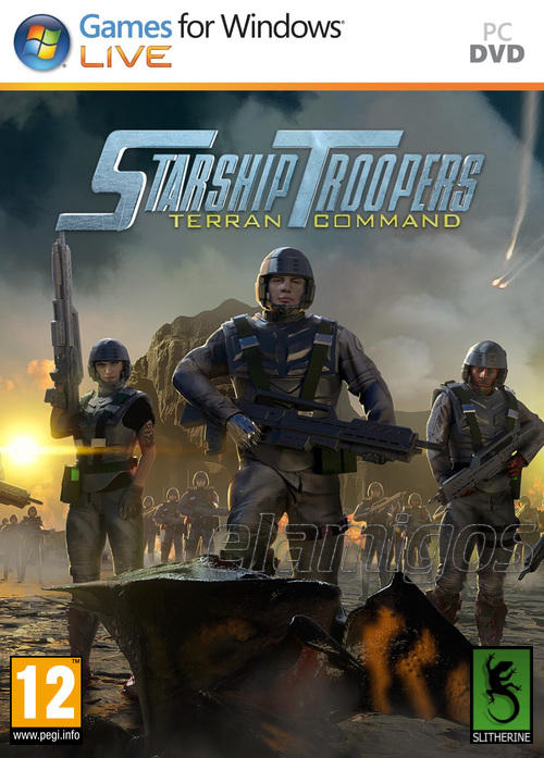 ปกเกม Starship Troopers Terran Command