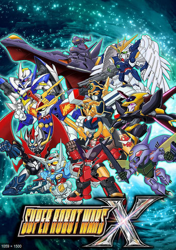 ปกเกม Super Robot Wars X