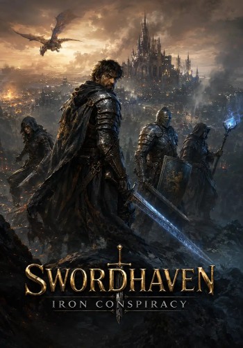 ปกเกม Swordhaven Iron Conspiracy Cursed City