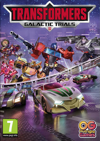 ปกเกม TRANSFORMERS Galactic Trials