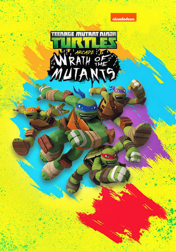 ปกเกม Teenage Mutant Ninja Turtles Arcade Wrath of the Mutants