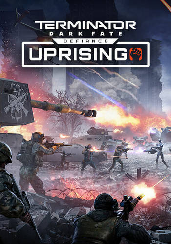 ปกเกม Terminator Dark Fate Defiance Uprising