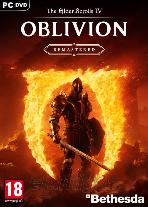 ปกเกม The Elder Scrolls IV Oblivion Remastered Deluxe Edition