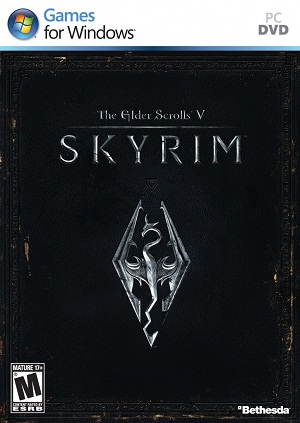 ปกเกม The Elder Scrolls V : Skyrim